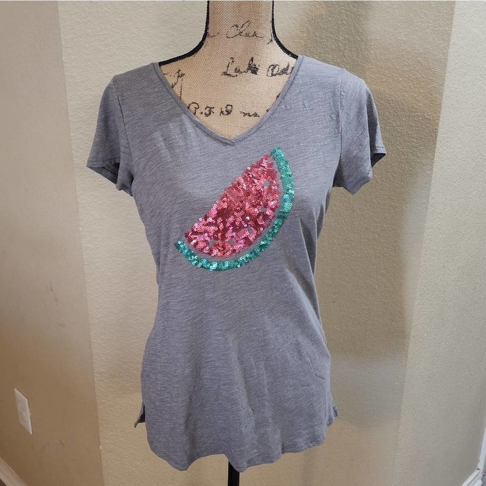 St. John's bay watermelon tee shirt size small